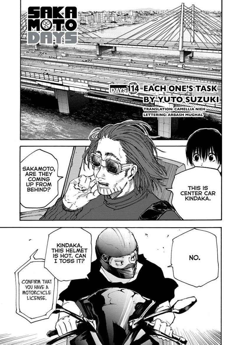 Sakamoto Days Chapter 114 - Page 1