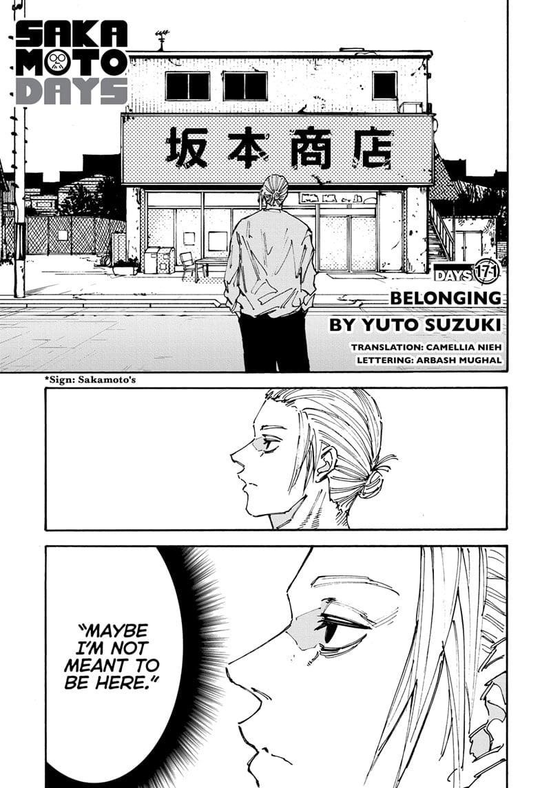 Sakamoto Days Chapter 171 - Page 1