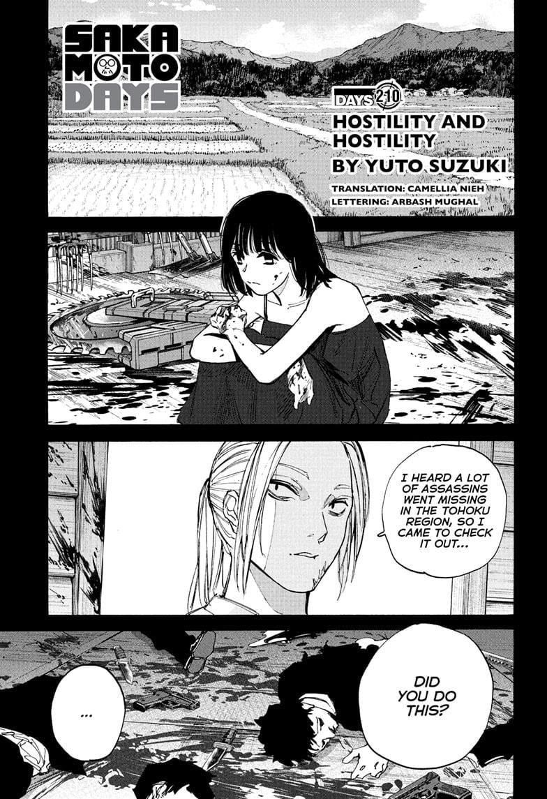 Sakamoto Days Chapter 210 - Page 1