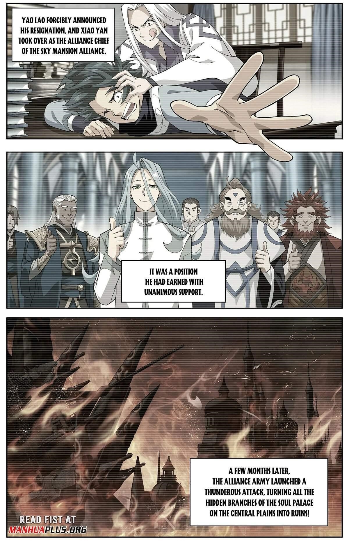 Battle Through the Heavens Chapter 453 - Page 10