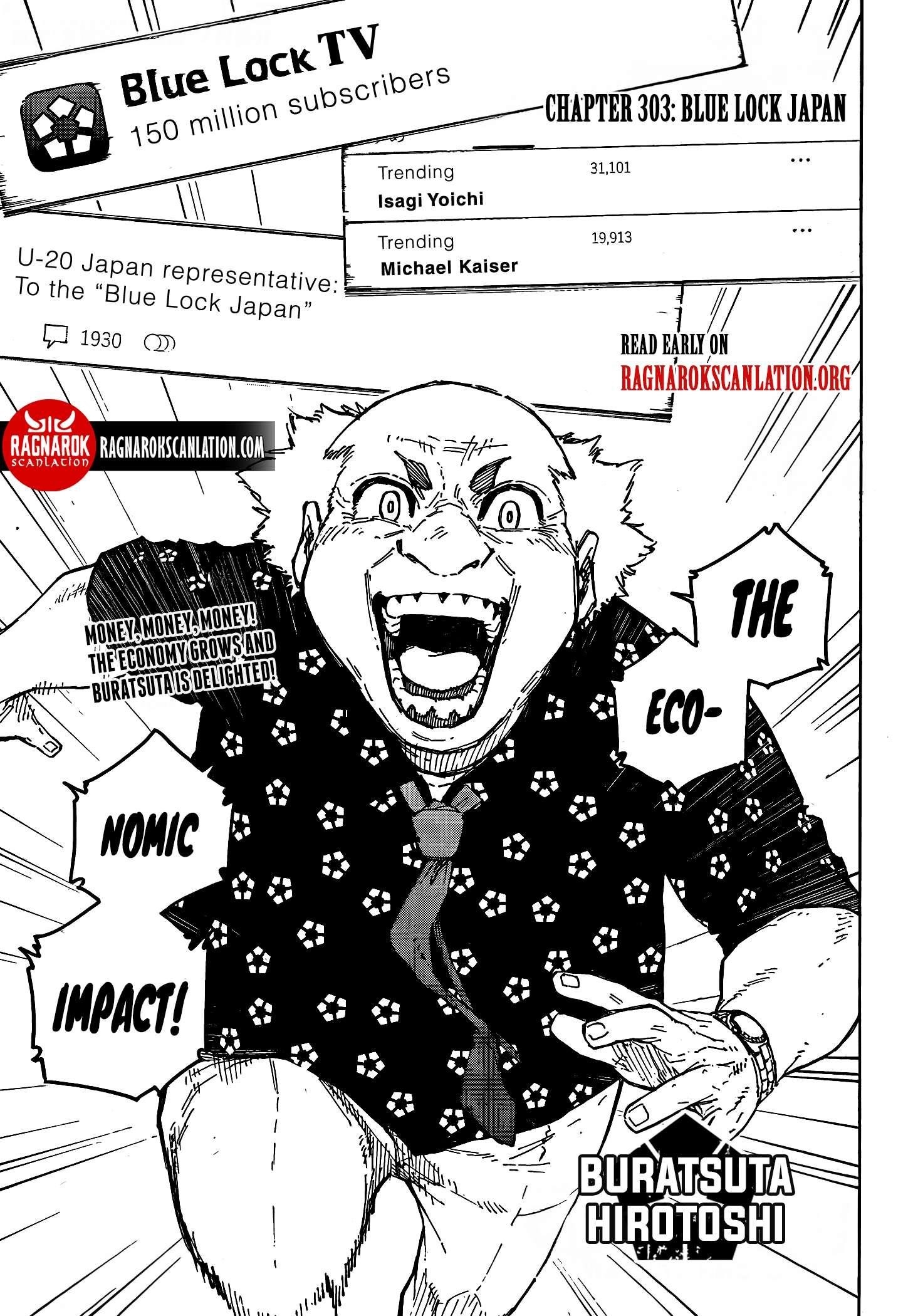 Blue Lock Chapter 303 - Page 1